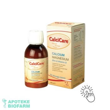 CALCICARE ORALNI RASTVOR 200ML