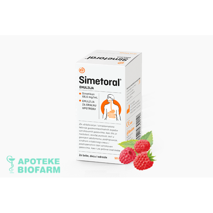 SIMETORAL ORALNA EMULZIJA 50 ML Simetoral Oralna Emulzija 50 Ml