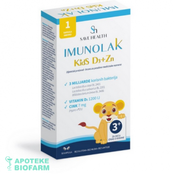 IMUNOLAK KIDS D3+ZN KAPSULE  A30