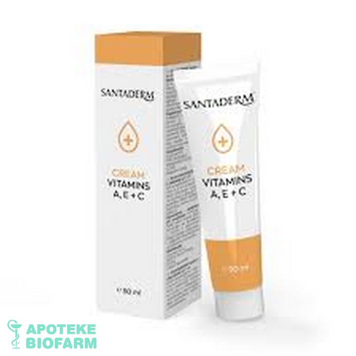 SANTADERM KREMA A+C+E 50ml Santaderm Krema A+C+E 50Ml