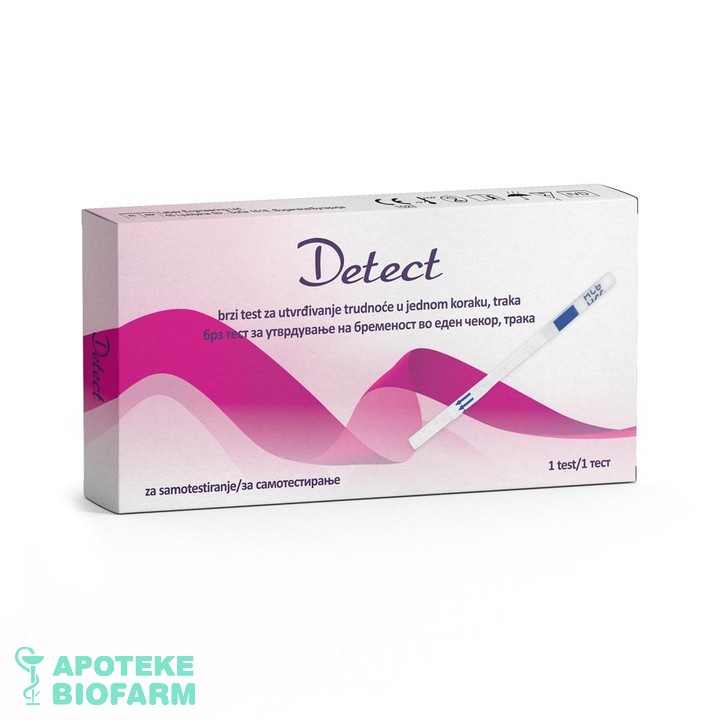 QUICK DETECT TEST ZA TRUDNOCU traka a 1 Quick Detect Test Za Trudnocu Traka A 1