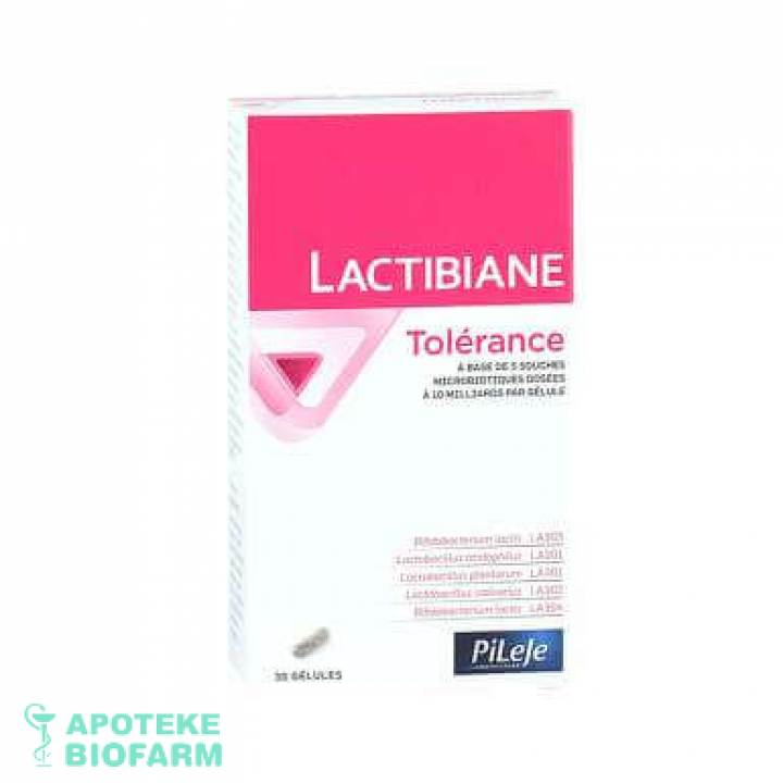 LACTIBIANE TOLERANCE KAPSULE A30 Lactibiane Tolerance Cps A30