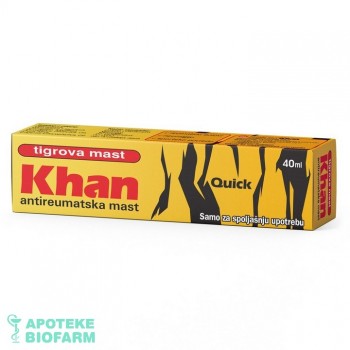 KHAN RAPID ANTIREUMATSKA MAST 40ML