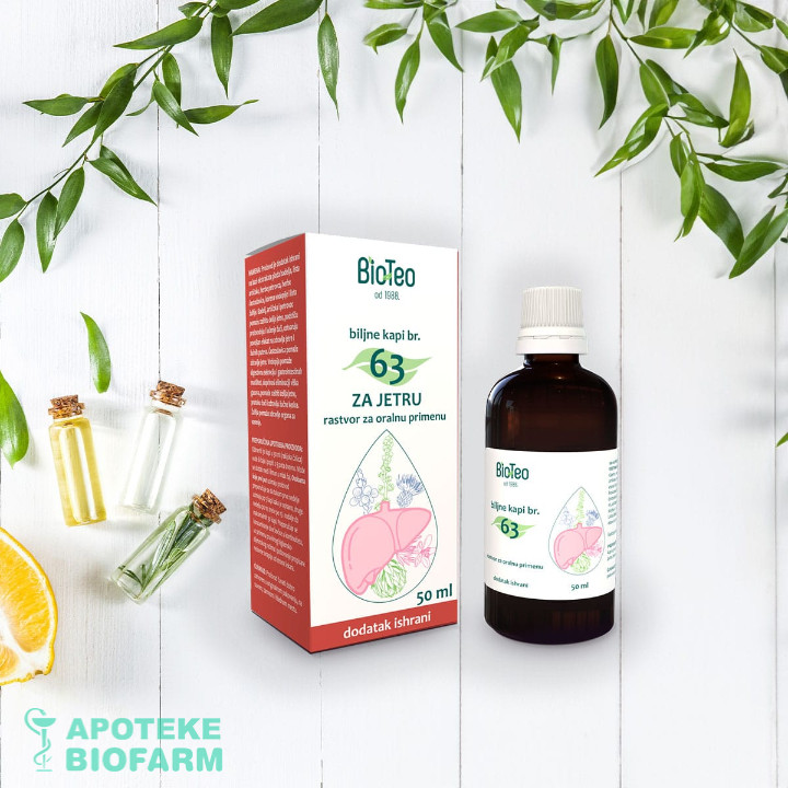 Bio Teo Kapi Broj 63 (Jetra) 50Ml