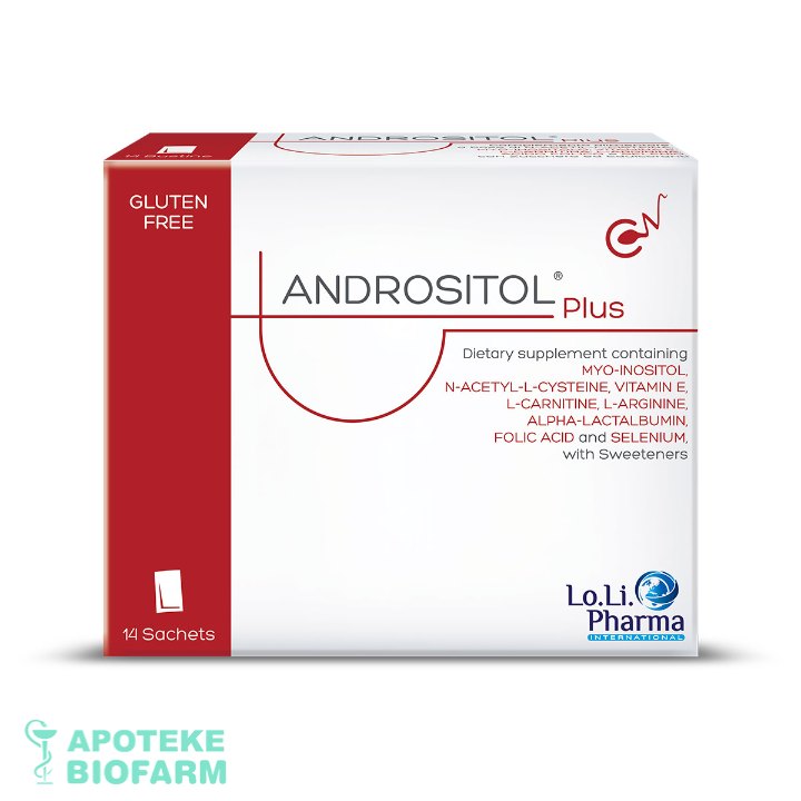 ANDROSITOL PLUS KESICE 14X3,5G Andrositol Plus Kes 14X3,5G