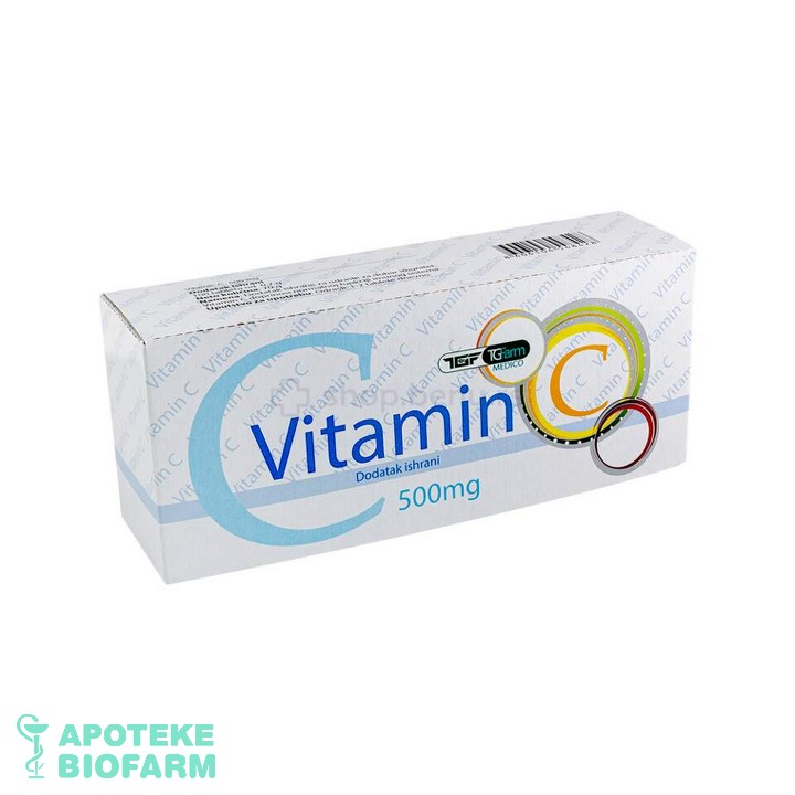 GOTI VITAMIN C TABL 100X500mg KUTIJA Goti Vitamin C Tabl 100X500Mg Kutija