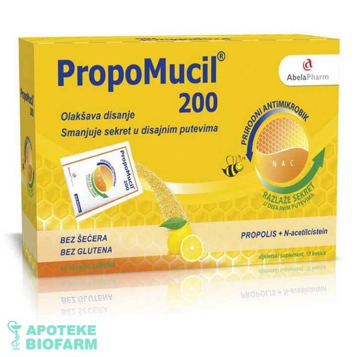 Propomucil 200 Prasak A10 Kutija