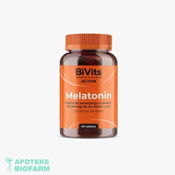 BIVITS ACTIVA MELATONIN TABLETE A60 BIVITS ACTIVA MELATONIN TABLETE A60