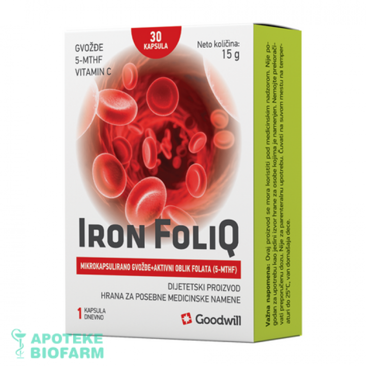 IRON FOLIQ KAPSULE A30 Iron Foliq Cps A30