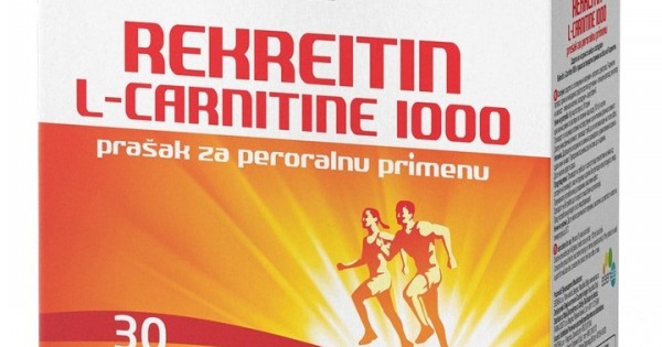 l carnitine cena apoteka Quick L-Carnitine 1000 Rekreitin Prašak 30X4G