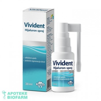 VIVIDENT HIJALURON SPREJ 30ML VIVIDENT HIJALURON SPREJ 30ML