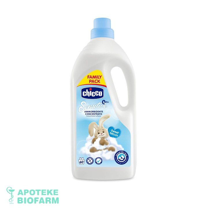 Chicco Omeksivac Sweet Talcum 1,5L