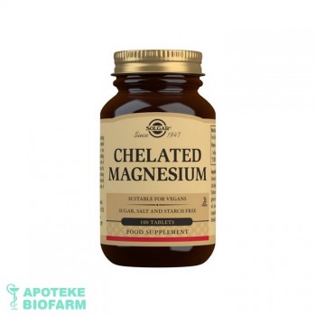 SOLGAR MAGNEZIJUM CHELATED TABLETE A100