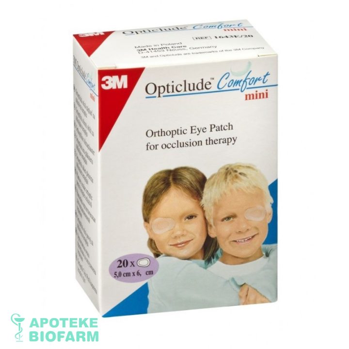 OPTICLUDE JUNIOR FLASTER BOJA KOŽE 5X6.2 A20 KUTIJA Opticlude Junior Flaster Boja Kože 5X6.2 A20 Kutija