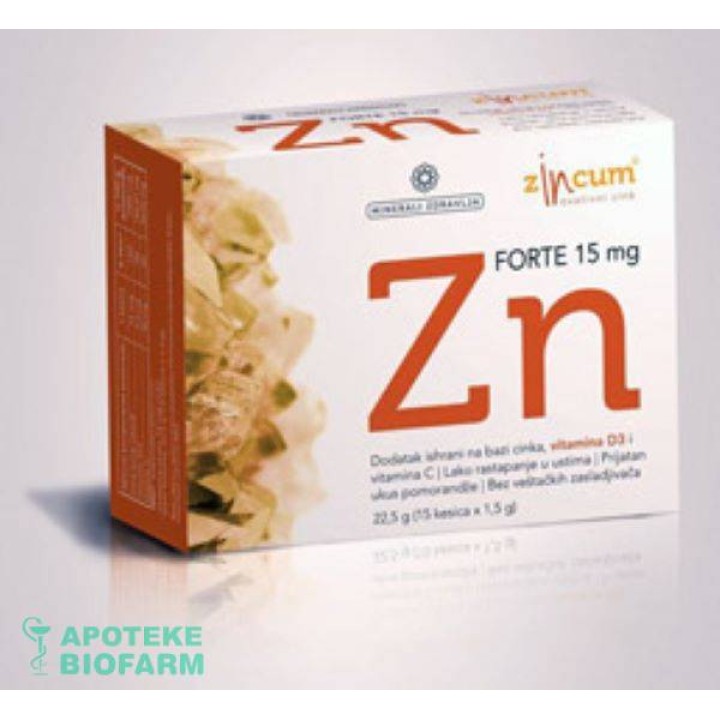Zincum Forte Za Odrasle 15Mg A15
