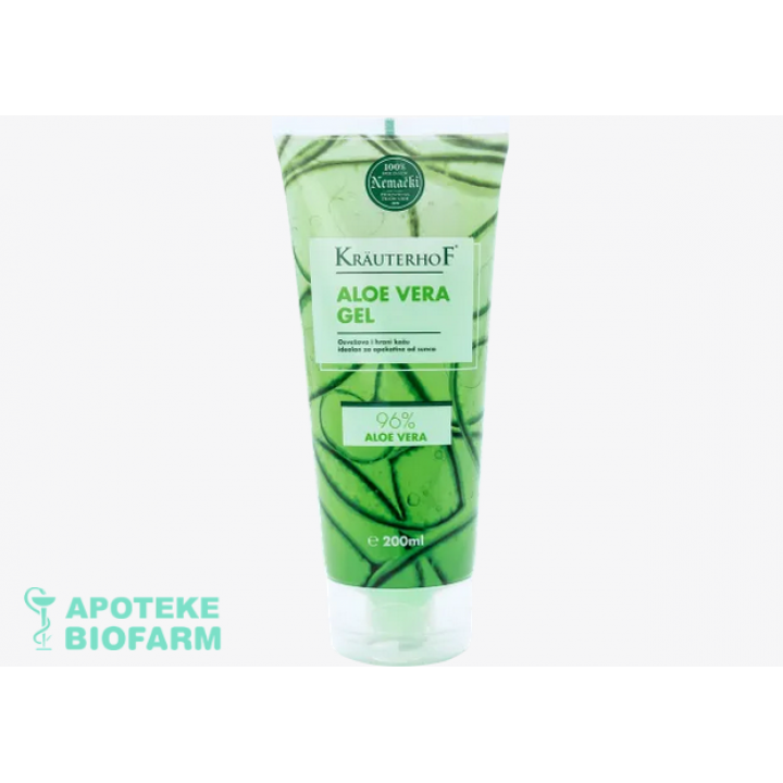 Krauterhof Aloe Vera Gel 200Ml | BIOFARM Apoteka