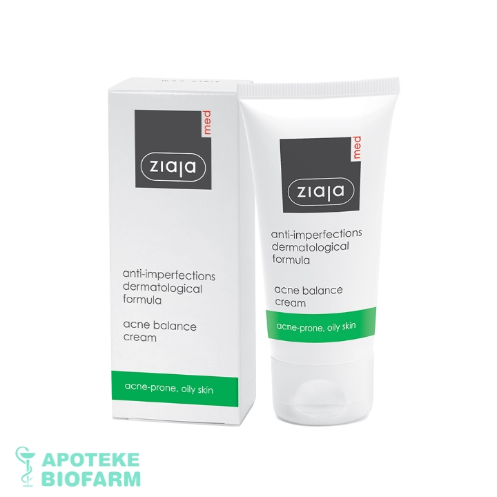 Ziaja Med Krema Protiv Akni 50Ml 0393