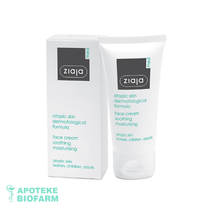 Ziaja Med Krema Umirujuca Za Lice Atopic 50Ml 0423