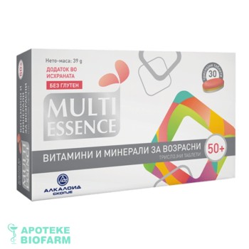MULTI ESSENCE VITAMINI I MINERALI 50+ TABL. A30