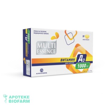 MULTI ESSENCE VITAMIN D3 1000I.J. CAPS. A30