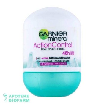GARNIER MINERAL  ROLL ON ACTION CONTROL 50ML
