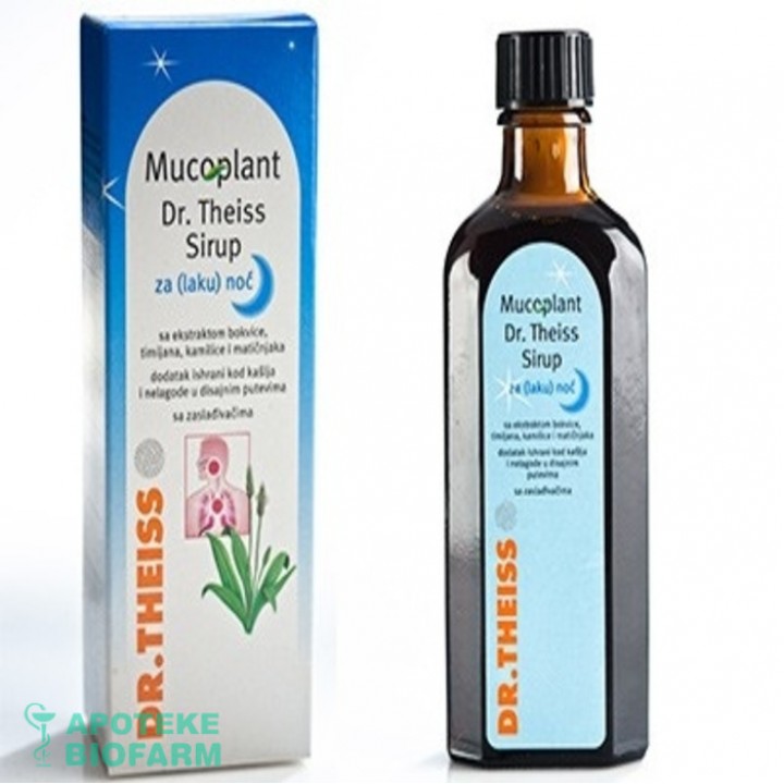 Mucoplant Sirup Za Laku Noc 250Ml
