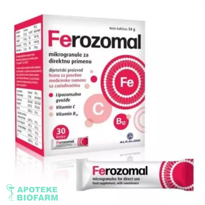 FEROZOMAL KESICE 30X54G Ferozomal Kesice 30X54G