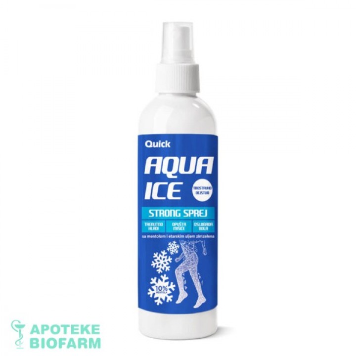 SHAPE UP AQUA ICE STRONG SPREJ 10% 150ml Shape Up Aqua Ice Strong Sprej 10% 150Ml