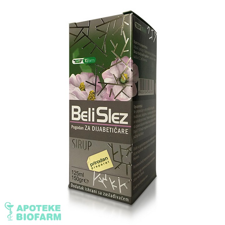 Goti Sirup Beli Slez Za Dijabeticare 125Ml