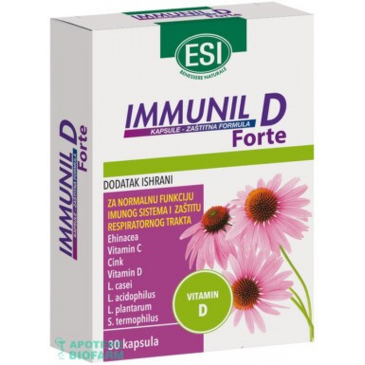 Esi Immunil D Forte Caps. A30