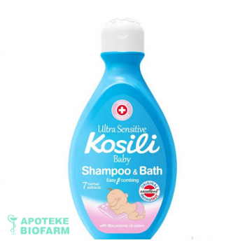 KOSILI ŠAMPON+KUPKA 400ML PLAVA