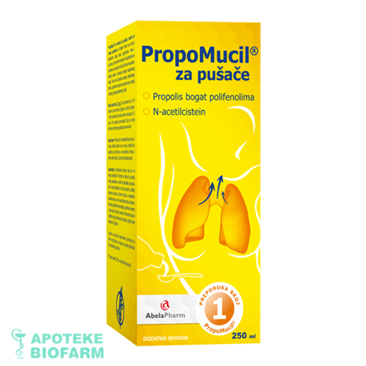 Propomucil Sirup Za Pušače 250Ml