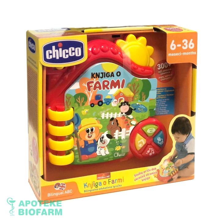 CHICCO IGRAČKA KNJIGA O FARMI Chicco Igracka Knjiga O Farmi