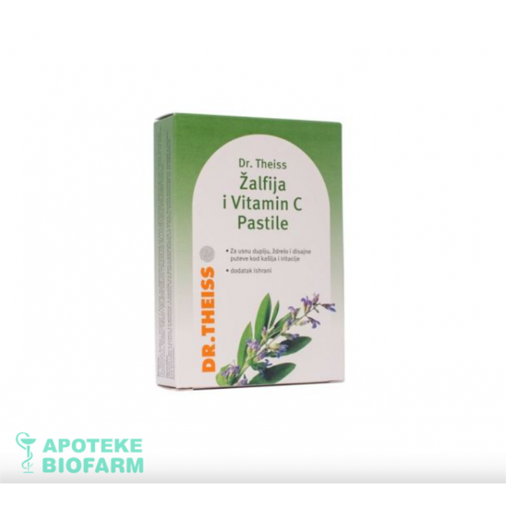 Dr Theiss Zalfija+ Vitamin C Pastile A 36