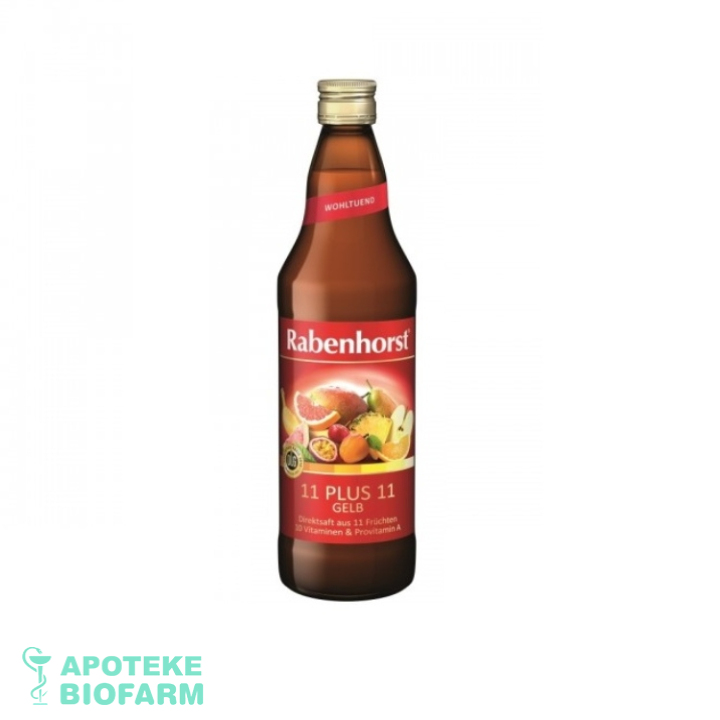 Rabenhorst Sok Multivitaminski 11+11 Žuti 750Ml