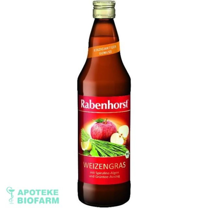 RABENHORST SOK MULTIVITAMINSKI SA PŠENIČNOM TRAVOM 750ML Rabenhorst Sok Multivitaminski Sa Pšeničnom Travom 750Ml