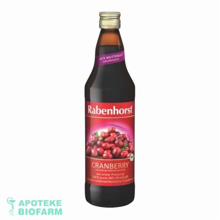 RABENHORST SOK OD BRUSNICE 750ML Rabenhorst Sok Od Brusnice 750Ml