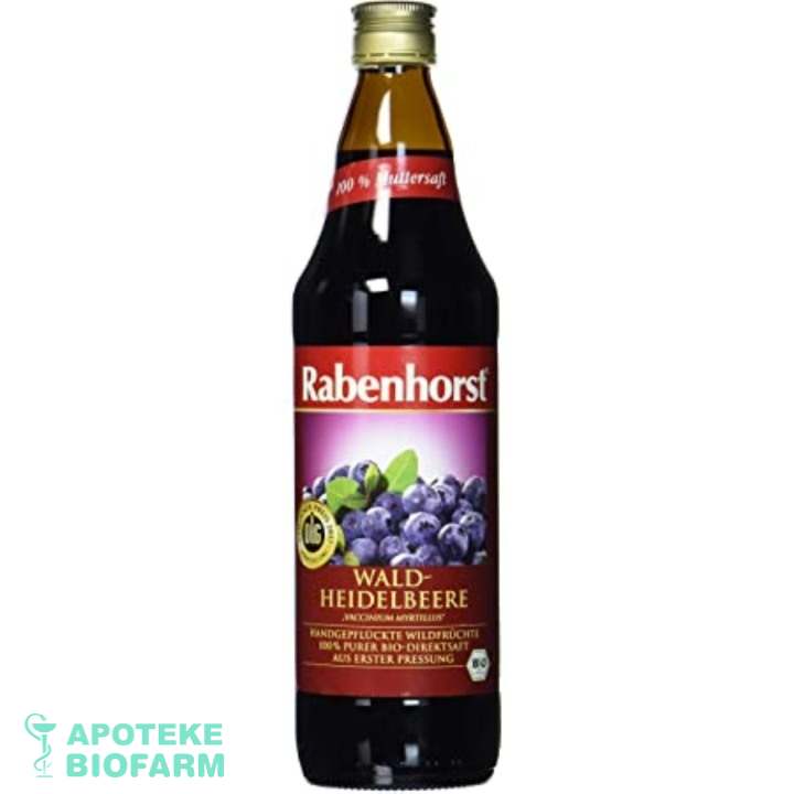 RABENHORST SOK OD BOROVNICE 750ML Rabenhorst Sok Od Borovnice 750Ml