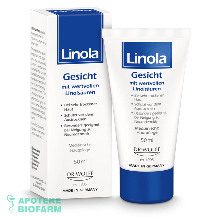 Linola Face Hidrantna Krema Za Lice 50 Ml