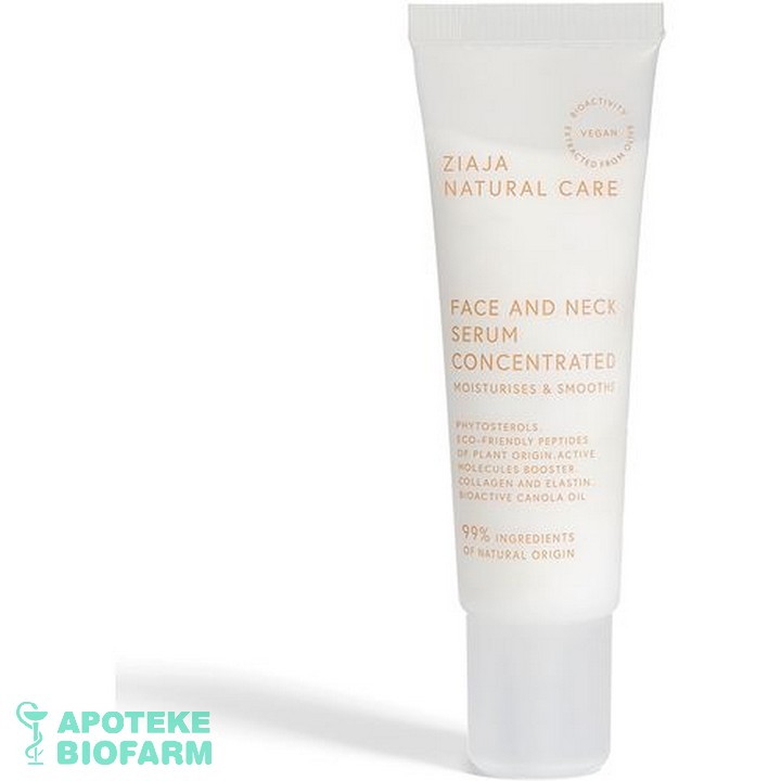 ZIAJA SERUM ZA LICE I VRAT KONCENTRISANI NATURAL CARE 30 ML 3477 Ziaja Serum Za Lice I Vrat Koncentrisani Natural Care 30 Ml 3477