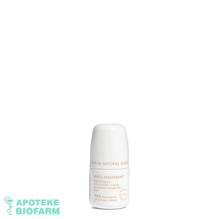 Ziaja Antiperspirant Roll-On Natural Care 60 Ml 3569
