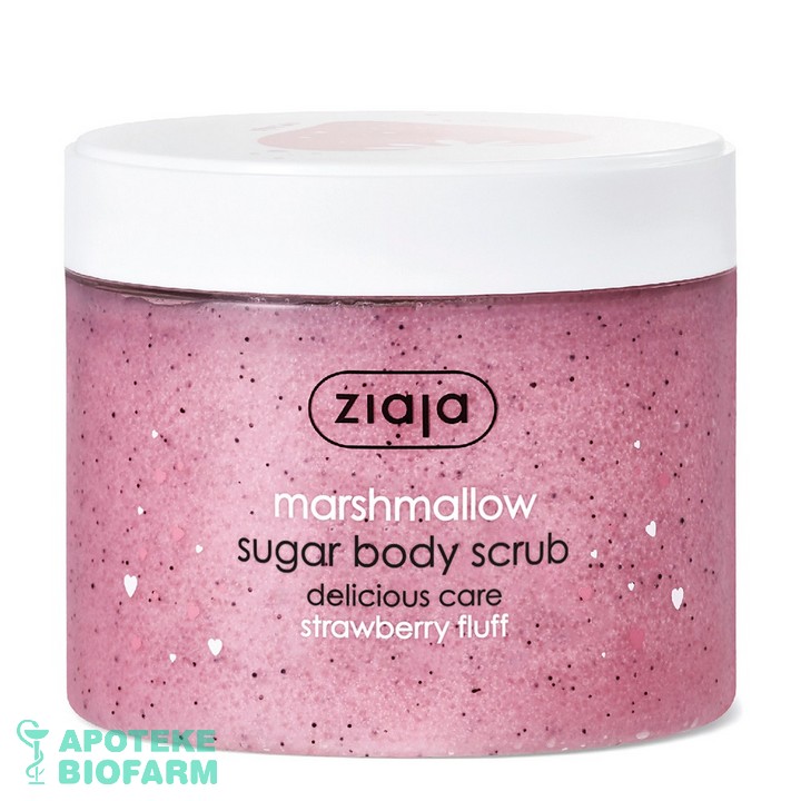 ZIAJA PILING ZA TELO SECERNI MARSHMALLOW 300 ML3958 Ziaja Piling Za Telo Secerni Marshmallow 300 Ml3958