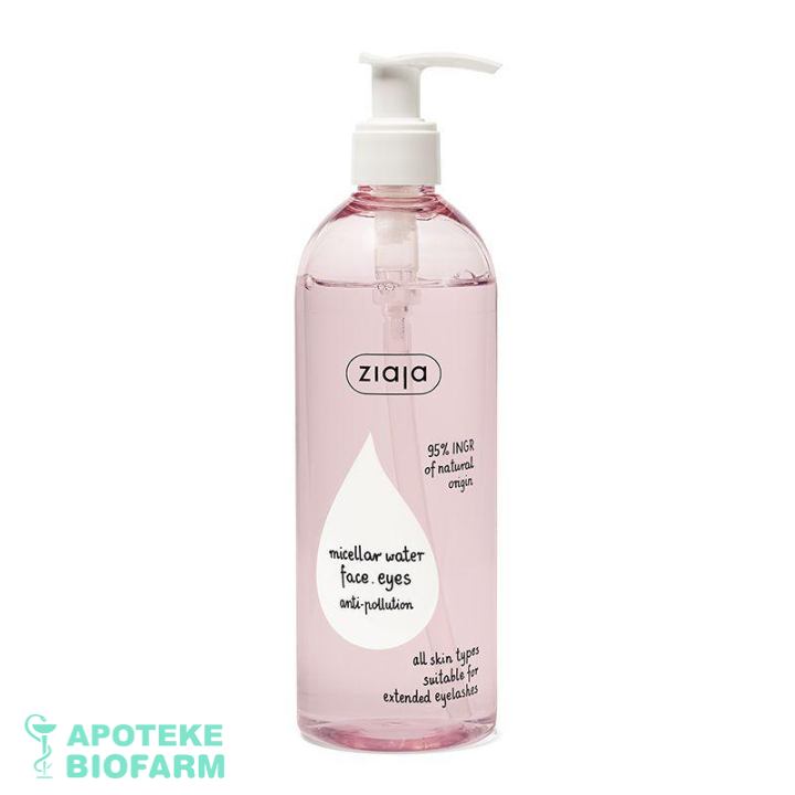Ziaja Micelarna Voda Za Sve Tipove Koze 390 Ml 0032
