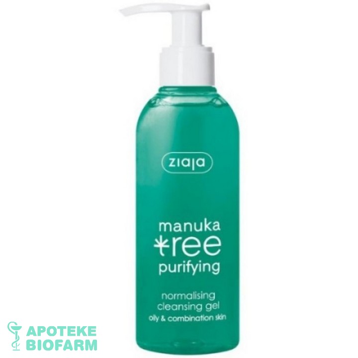 ZIAJA GEL ZA CISCENJE LICA MANUKA TREE 200ML 9656 Ziaja Gel Za Ciscenje Lica Manuka Tree 200Ml 9656