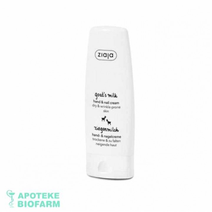 ZIAJA KREMA ZA RUKE I NOKTE KOZJE MLEKO 80ML 2199 Ziaja Krema Za Ruke I Nokte Kozje Mleko 80Ml 2199