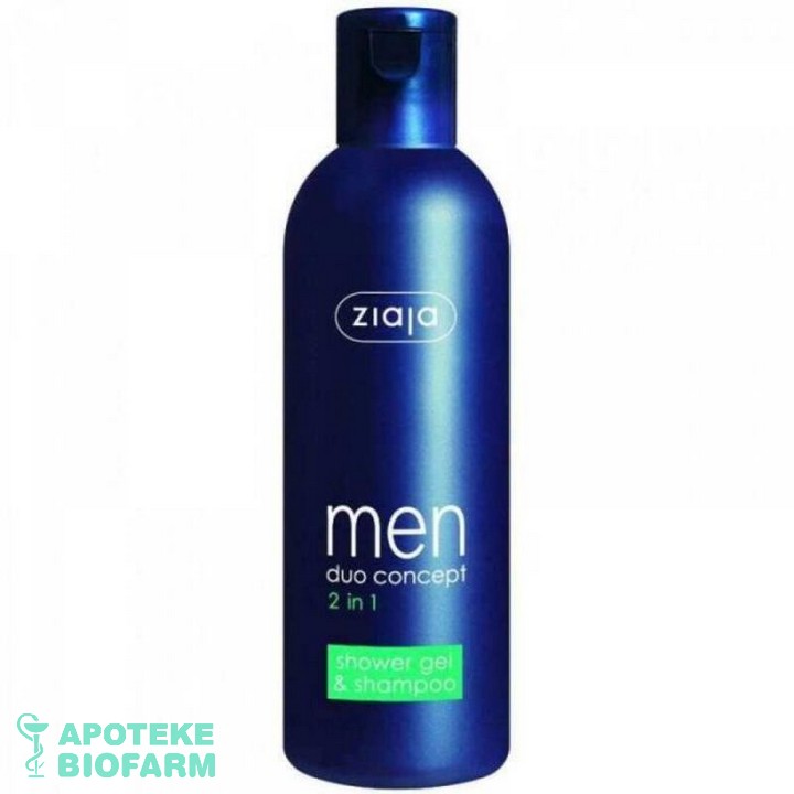 ZIAJA SAMPON I GEL ZA TUSIRANJE MEN 300ML 2250 Ziaja Sampon I Gel Za Tusiranje Men 300Ml 2250