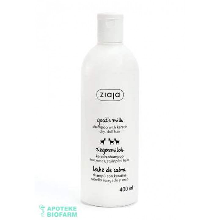 ZIAJA ŠAMPON ZA KOSU KOZJE MLEKO 400ML 5459 Ziaja Sampon Za Kosu Kozje Mleko 400Ml 5459