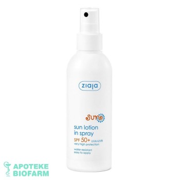 ZIAJA SUN LOSION U SPREJ  HIDRATANTNI SPF50+170ML 7231