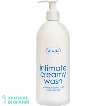 ZIAJA GEL ZA INTIMNU NEGU KREMASTI SA LAKTOBIONSKOM KISELINOM500ML ZIAJA GEL ZA INTIMNU NEGU KREMASTI SA LAKTOBIONSKOM KISELINOM500ML