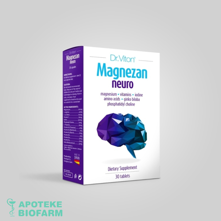 Dr.viton Magnezan Neuro Caps. 30X